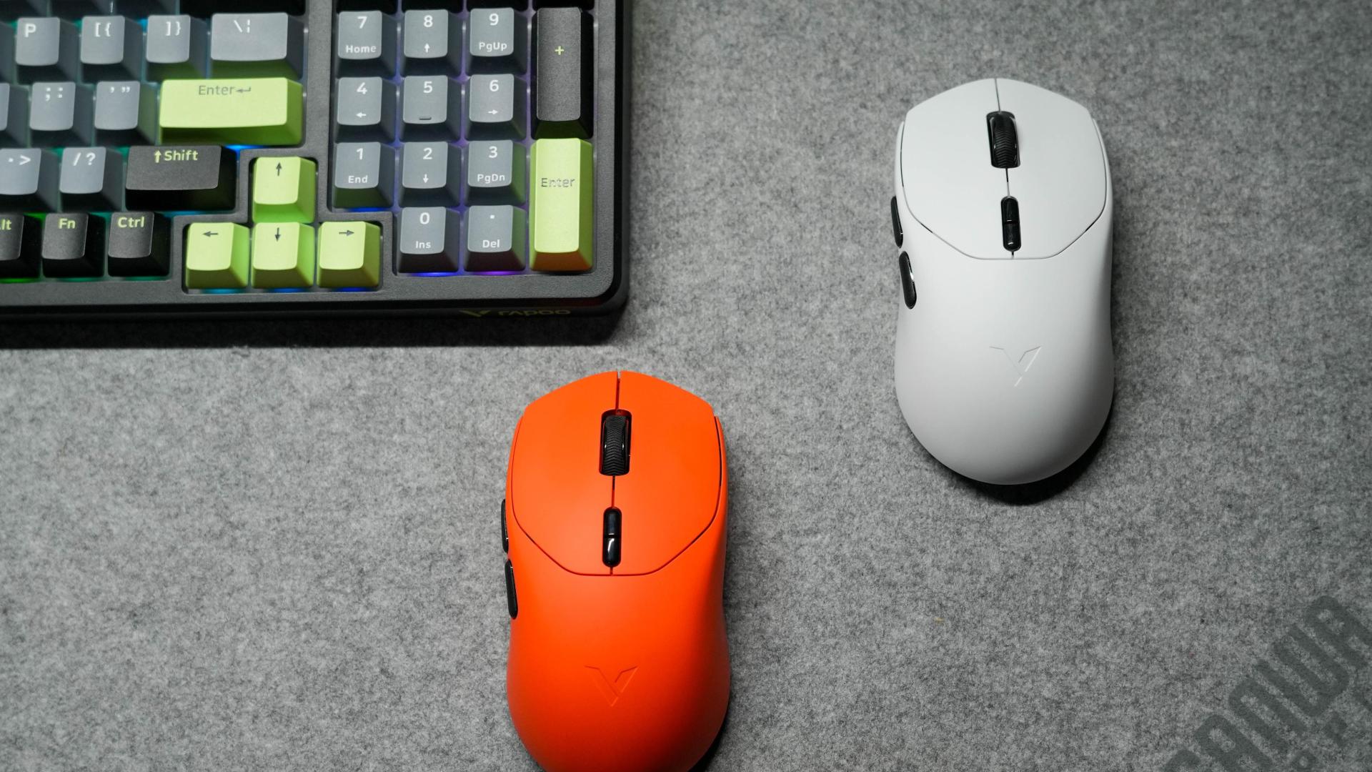 雷柏VT1、VT1 MAX二代鼠标体验：焰影橙 手感、细节、体验全面升级