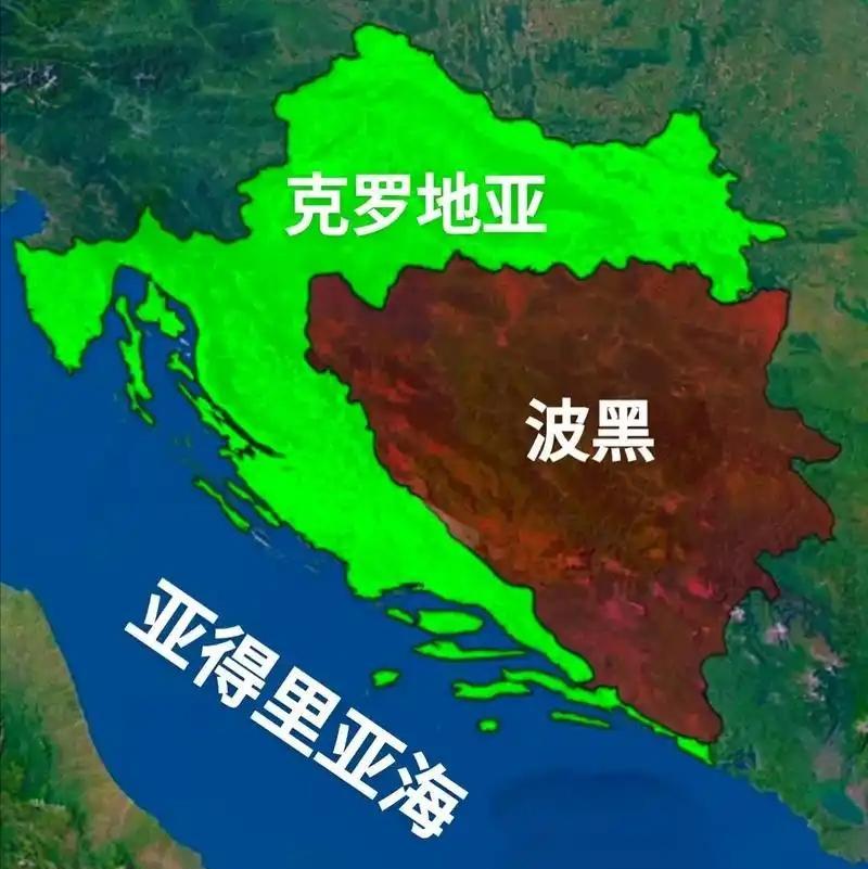 [微风]世界上国界线最为尴尬的国家，恐怕非波黑莫属了。这个国家虽然拥有海岸线，但