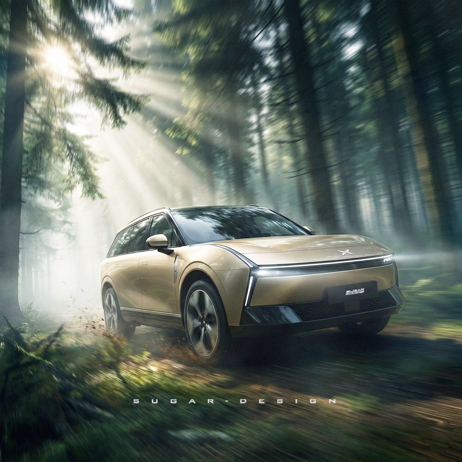 小鹏的新车GX终于是亮相了！这款岑村揽胜合不合你胃口呢？