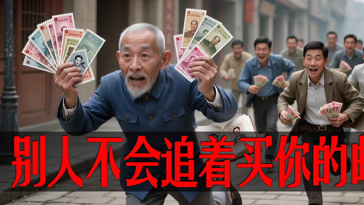 邮票有价无市？饭不会主动到胃里，不懂还想赚钱是不存在的