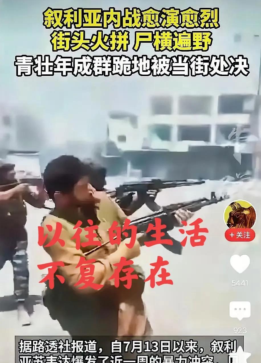 叙利亚人后悔了！
已经开始怀念巴沙尔了
巴沙尔执政时期，叙利亚政府以财政补贴维持