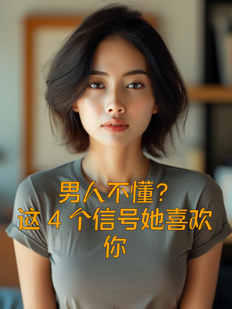 男人不懂？这4个信号她喜欢你