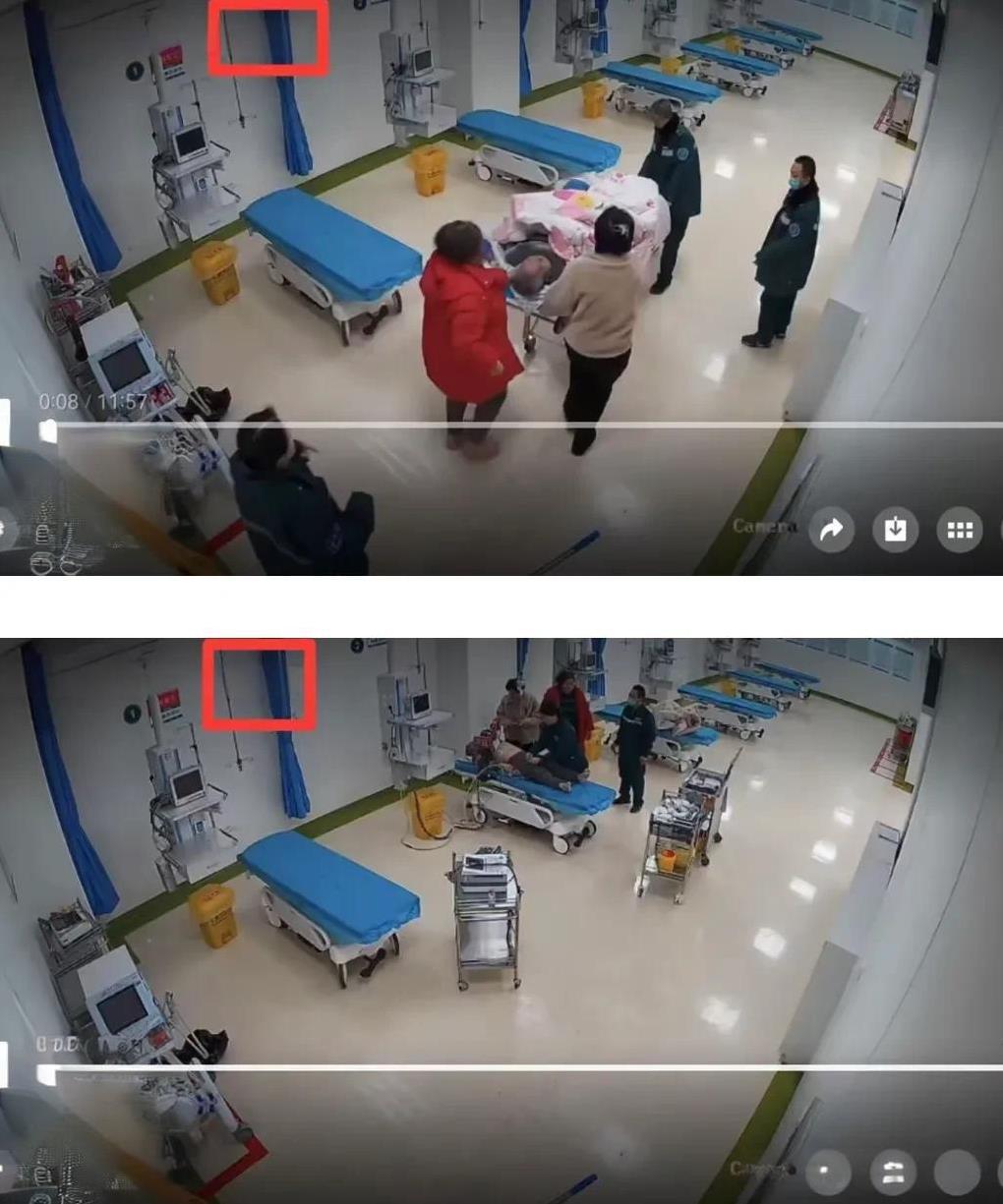 山西寿阳，七旬老汉凌晨突发疾病，120要求必须先穿好衣服才能抬上车，上车后，跟车