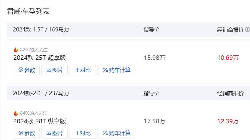 别克君威开启“一口价”，10.69万起，长超4米9配9AT，值得选吗？