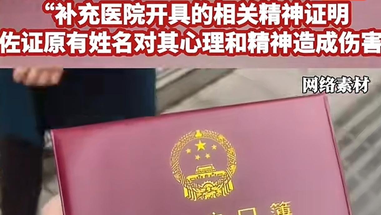 改名不通过还被要求出具精神证明？媒体评“朱雀玄武”都能改，为何“丽春”困难重重