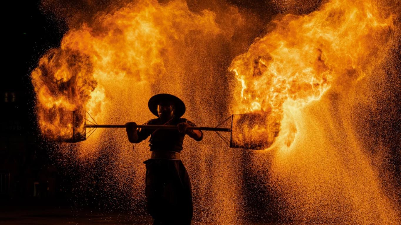 免费看好戏！听说七星岗那边，月底有英歌舞和火龙要“打架”？