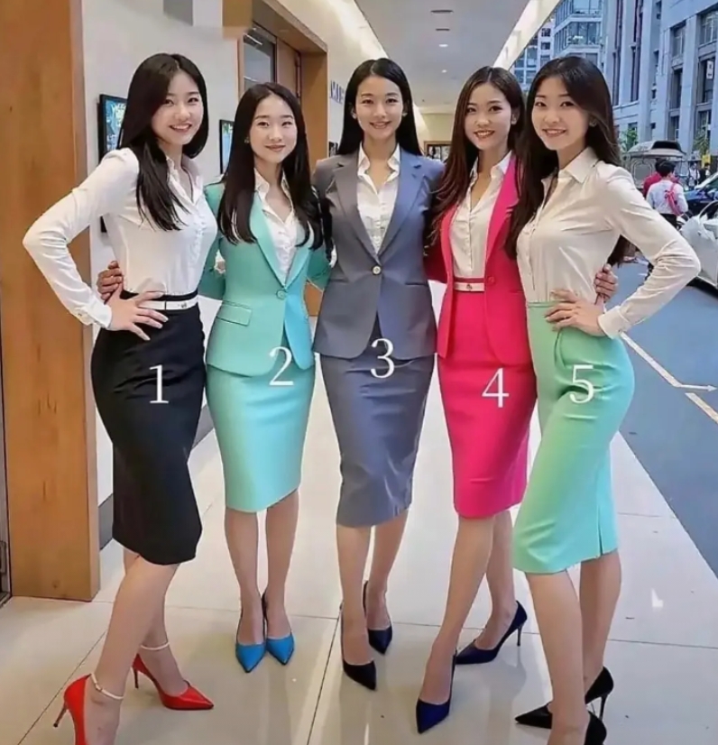 据说最漂亮的那位是男扮女装，你觉得是哪个？ 