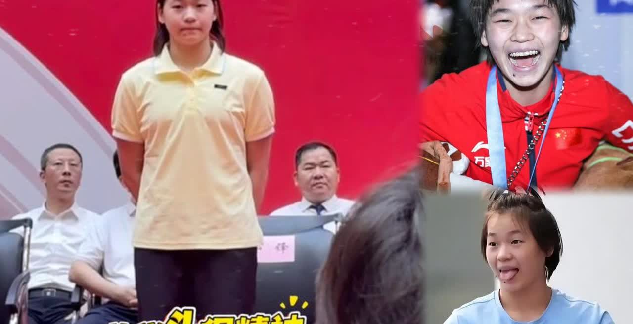 你是奥运冠军我不羡慕，
你是万众瞩目的跳水皇后我也不羡慕，
我唯独羡慕的是你