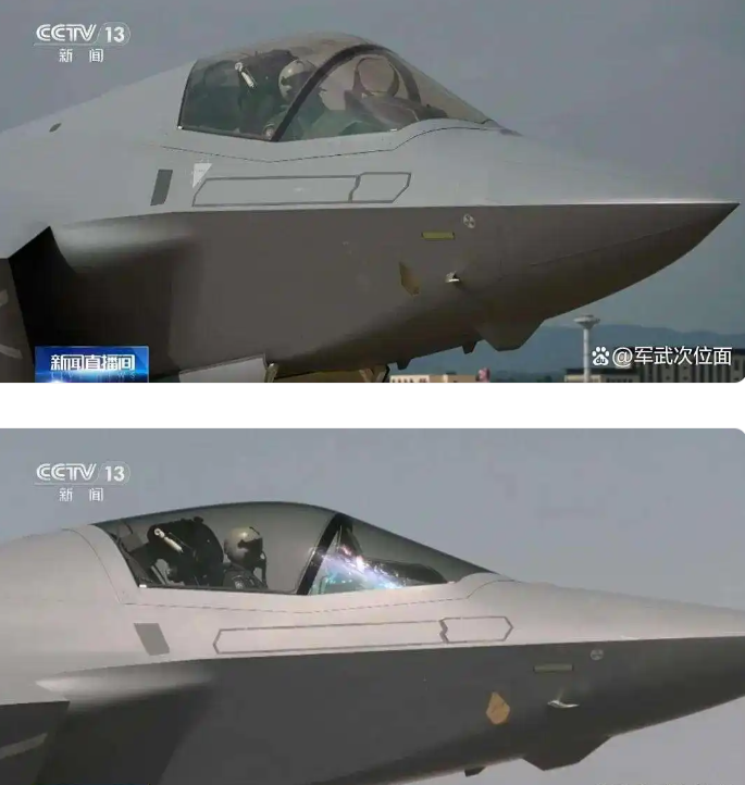 一眼就认出，这四架战斗机是空军的歼-35A，不是中国海军的歼-35舰载机，更不是