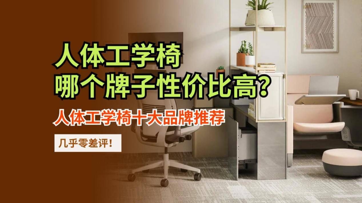 人体工学电脑椅哪个牌子性价比高？人体工学电脑椅十大品牌推荐，几乎零差评！