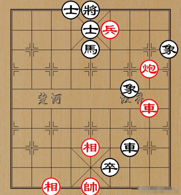 在棋盘前，我与老婆的对弈，双方对攻，对局战火纷飞。夫人自信宣称黑棋一步绝杀，我望