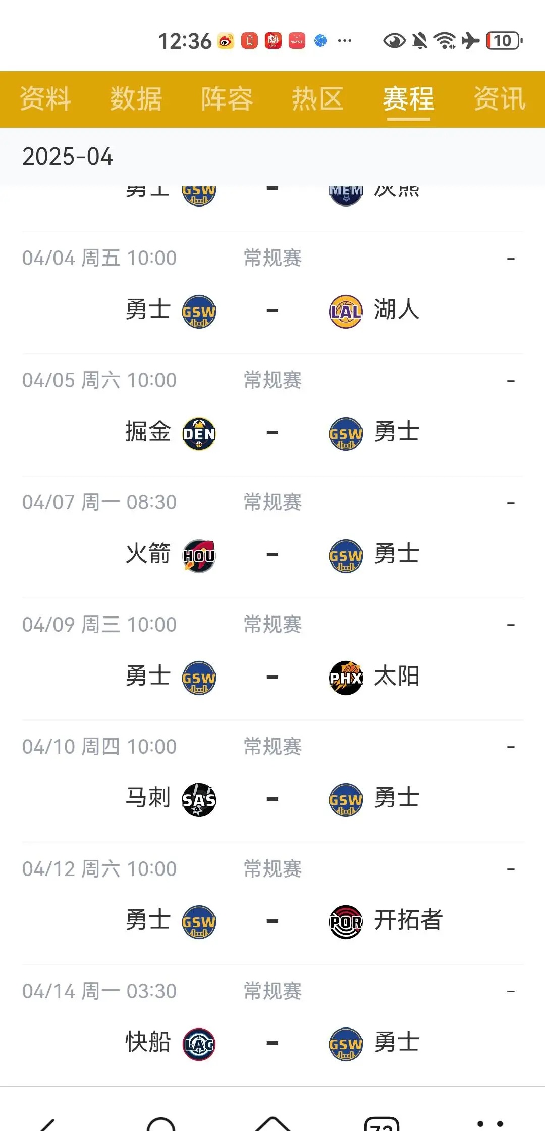 好消息：附加赛主动权其实都在快船手里！
森林狼赛程太简单了，要是勇士不掉队就只能