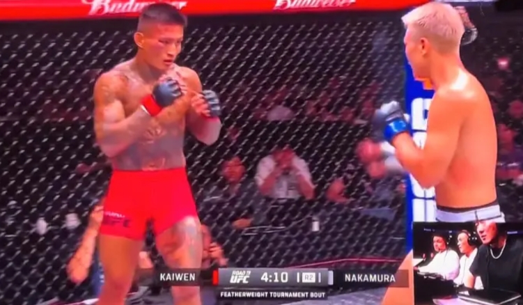 李凯文还是输了！

在今晚的UFC上海精英之路半决赛中，中国悍将李凯文对战日本名