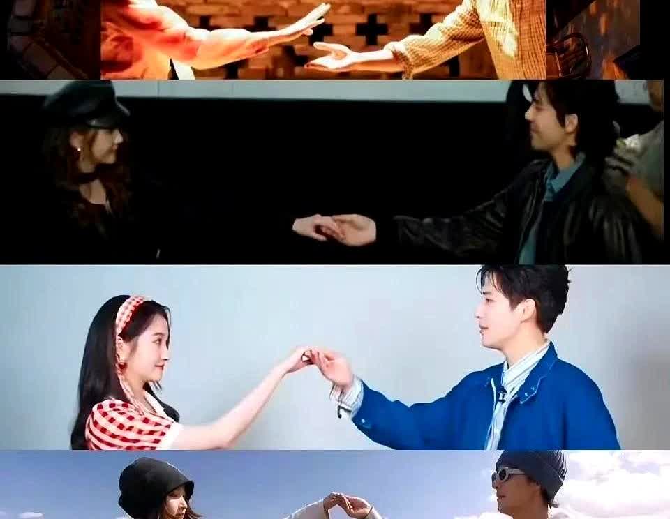 王安宇可能已经不淡定了，

明明和关晓彤只是剧中的情侣，

但他却发现，
