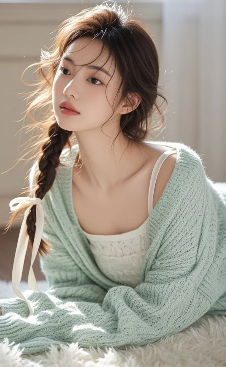 最后一道夕照滑过指尖，她轻轻合上窗——连告别都如此温柔