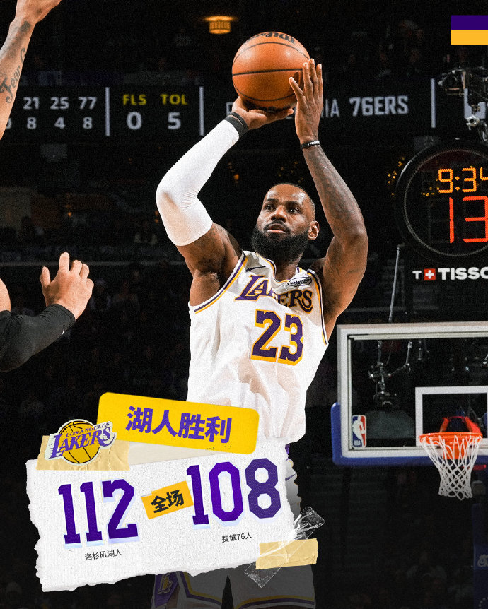 翻江倒海！#湖人战胜76人# 
国王老了，
但还是国王！
王冠掉了，
自己可以戴