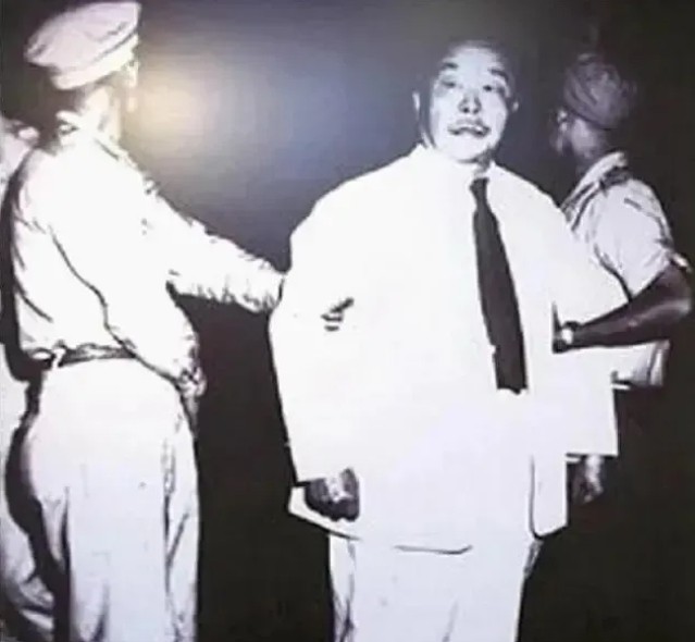 1950年，国军上将陈仪被押赴刑场，身为监刑的蒋鼎文出于旧情，特地命人给他送来酒