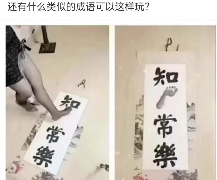 还有什么类似的成语可以这样玩？