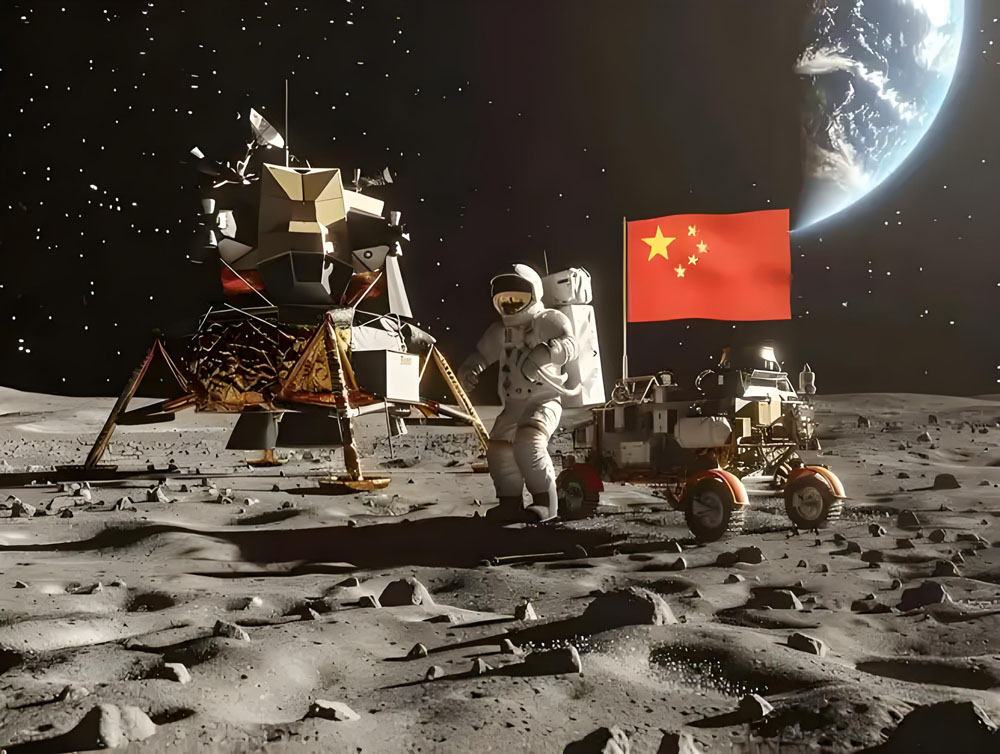 美国1969年就成功登月，中国现在的航天技术还达不到吗