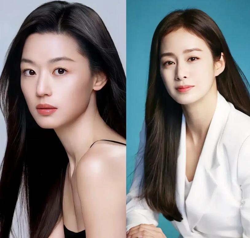 女明星想要在韩国娱乐圈立足，还得看全智贤跟金泰熙啊

因为她们俩不仅自己家庭背景
