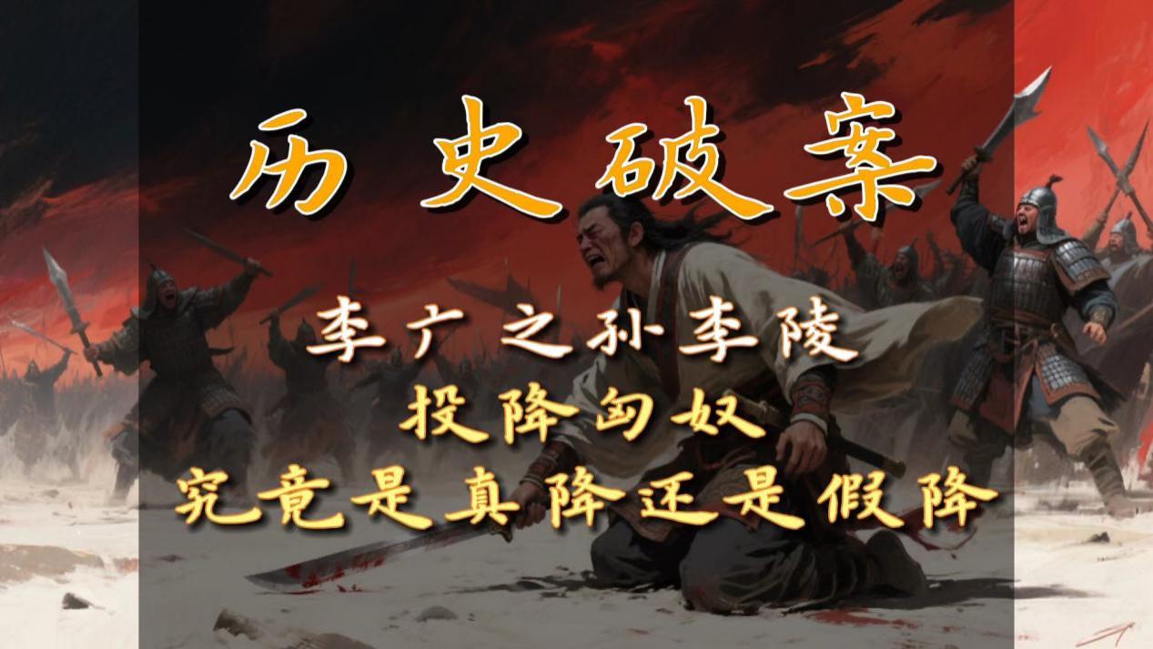 李广之孙李陵投降匈奴，究竟是真降还是假降？