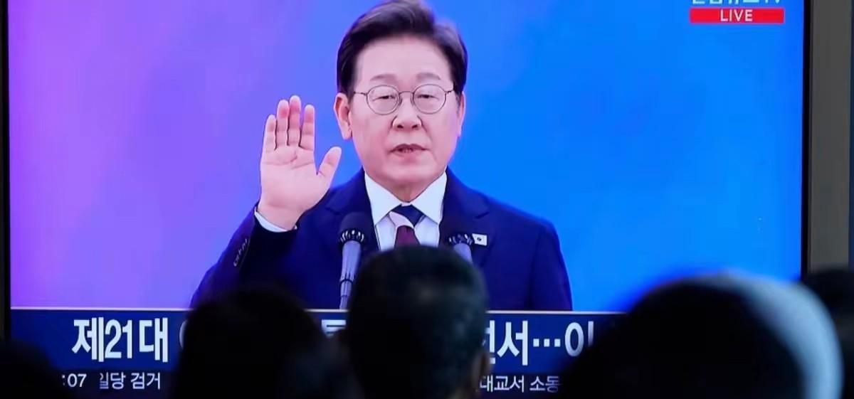 李在明说总统府像“墓地”；尹锡悦所属政党警告：2个月内或重选总统
李在明火速履职