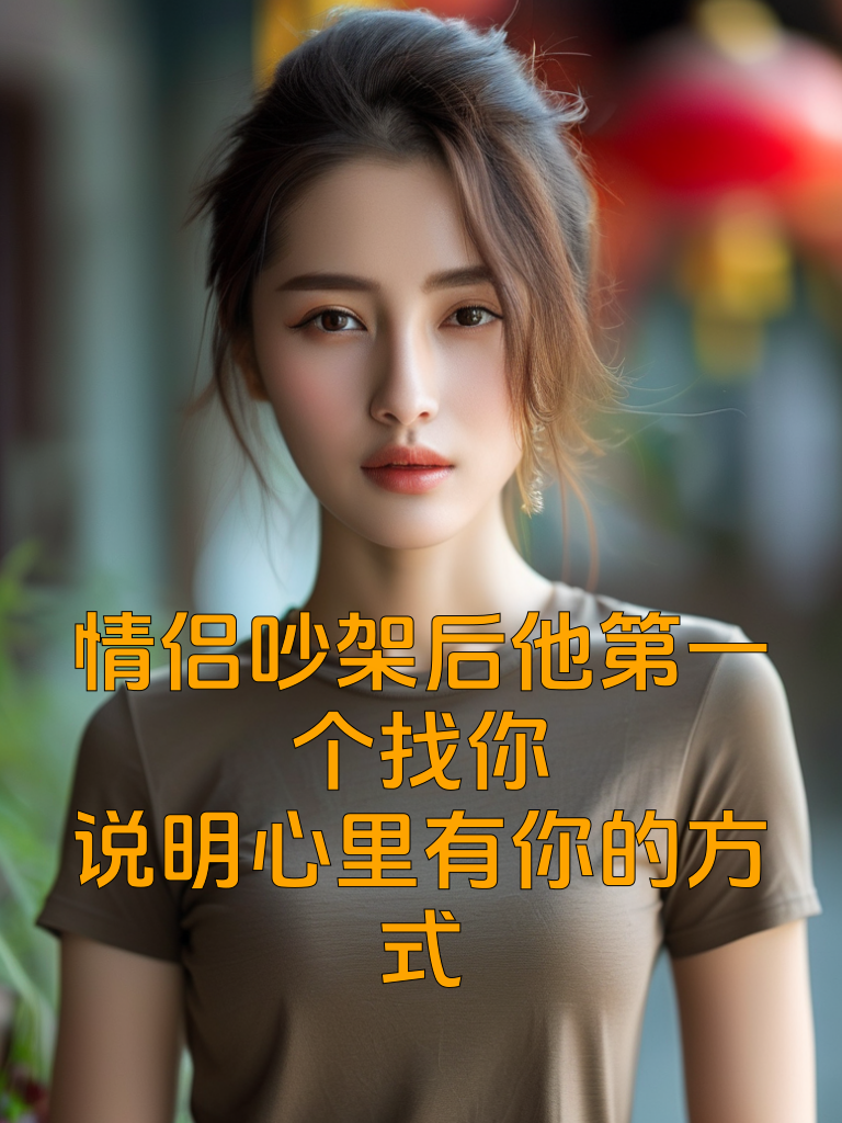 情侣吵架后他第一个找你，说明心里有你的方式