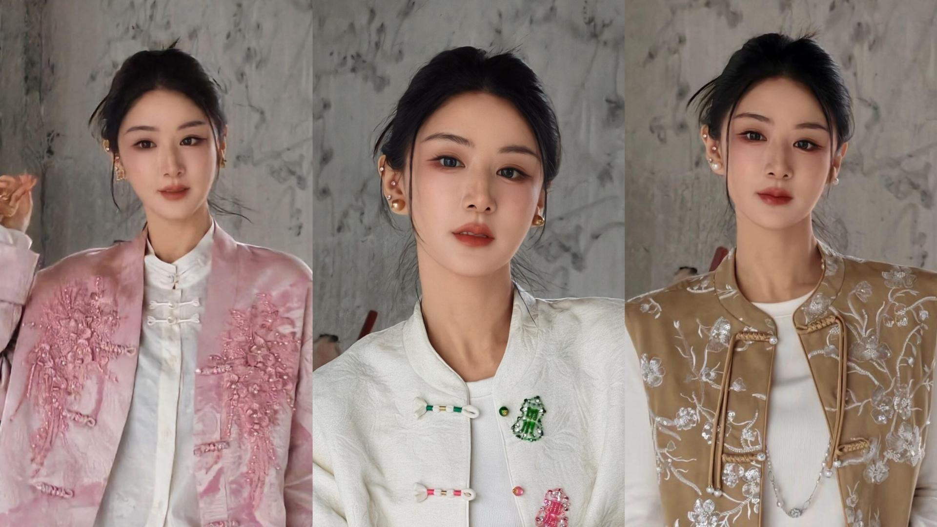 薇娅新中式穿搭，把优雅刻在了骨子里！