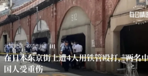 震惊！中国人居然在日本被打？

近期，在日本东京街头，两名中国人惨遭4人用铁管殴