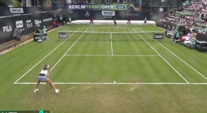 #2025赛季WTA500柏林站女单资格赛# 
北京时间6月15日晚，2025赛