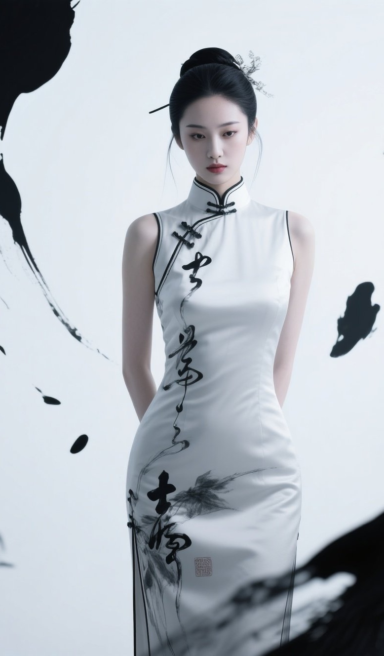 窈窕淑女旗袍韵，一袭华服动人心