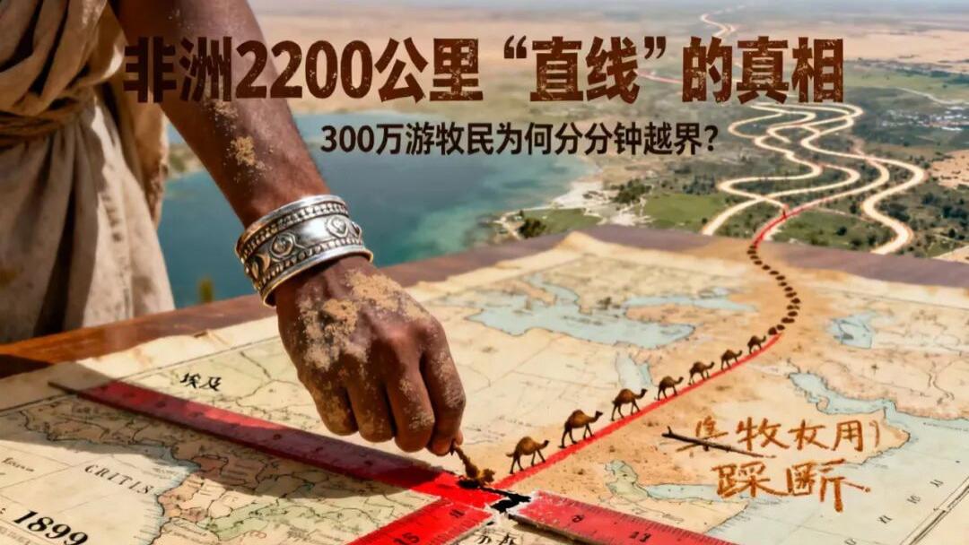 非洲2200公里“直线”的真相：300万游牧民为何分分钟越界放羊？