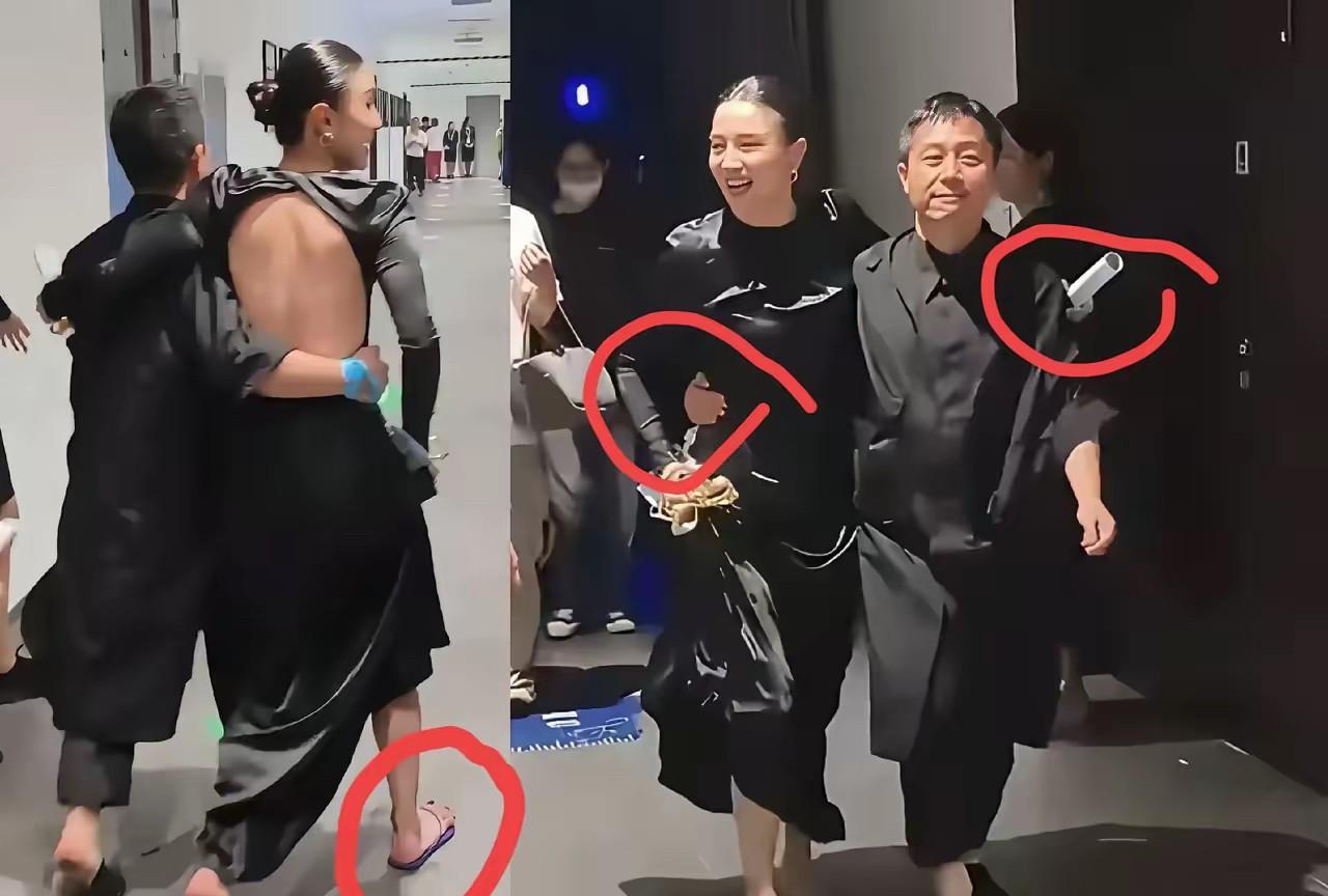 我妈拿着宋佳和她老公的照片，
指着我的鼻子对我说：选老公就要像宋佳一样，不要看长