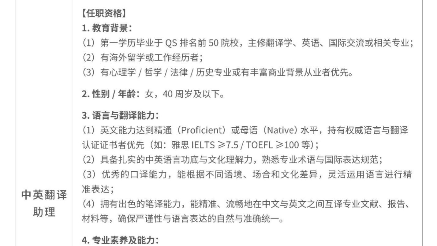 胖东来招翻译专业人才，年薪50万起步，学历要求很高