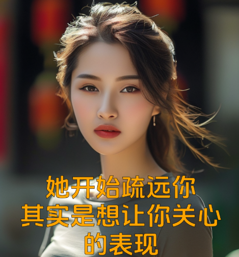 她开始疏远你，其实是想让你关心的表现