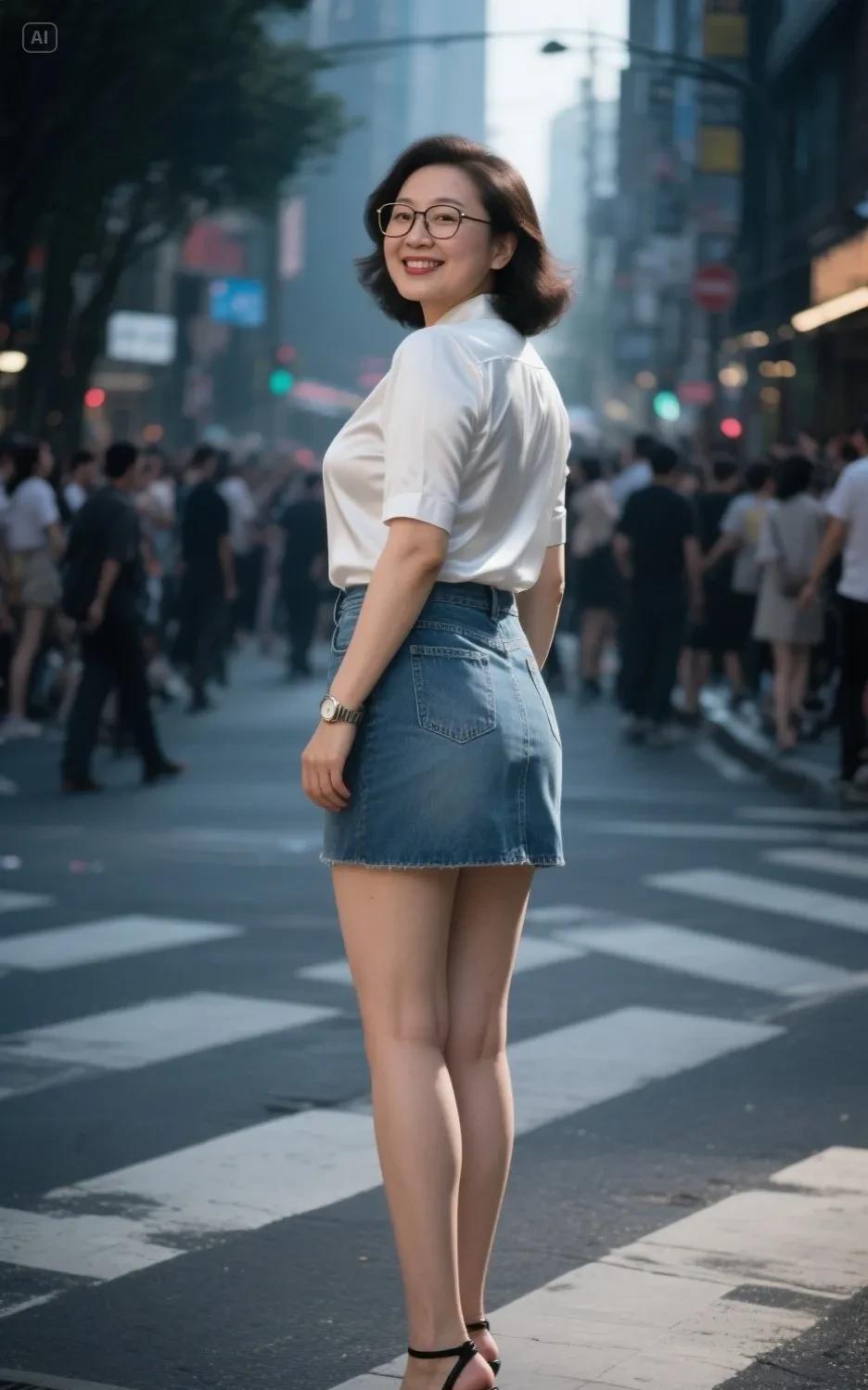 回眸一笑百媚生，六宫粉黛无颜色。（AI）