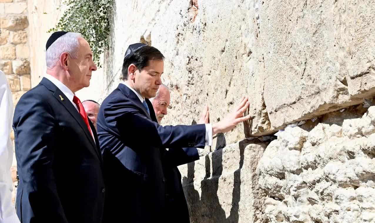 美国国务卿鲁比奥访问以色列，真是没有尴尬只有更尴尬，鲁比奥访问以色列，是为了平衡