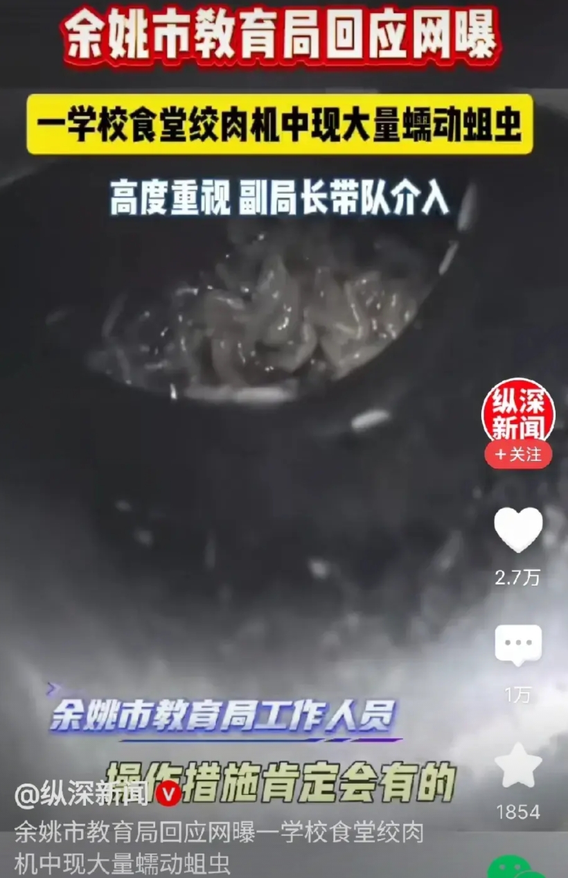学校食堂不仅有看得见的“蛆虫”，还有那些看不见的“蛆虫”，为什么会发生这样的事？