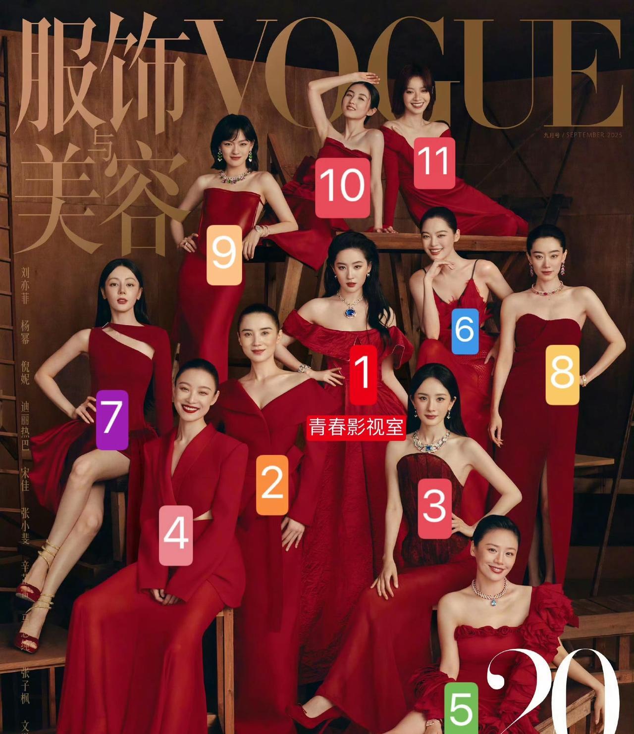 刘冲 审美 小时代2.0 拼好封 单从人选来看，张宇做的VOGUE10周年封面，