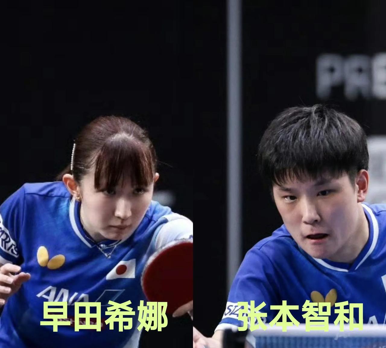 早田希娜和张本智和也是内战谁也打不过了！自从二人不打混双之后，单打能力也跟着下降