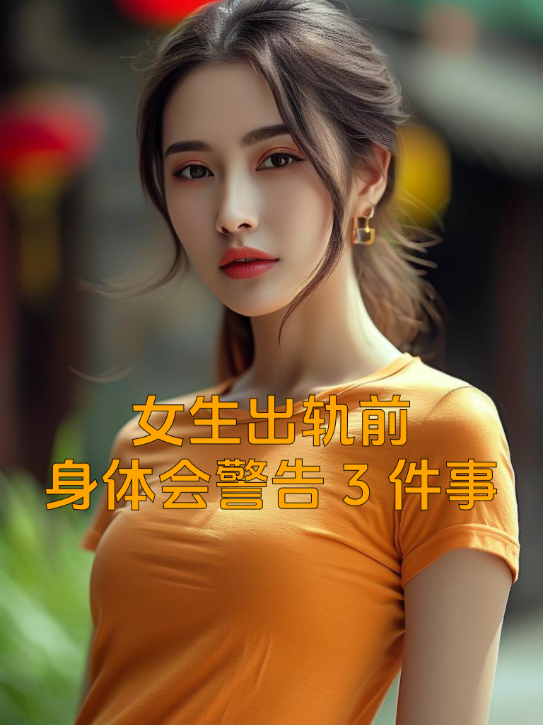 女生出轨前，身体会警告3件事