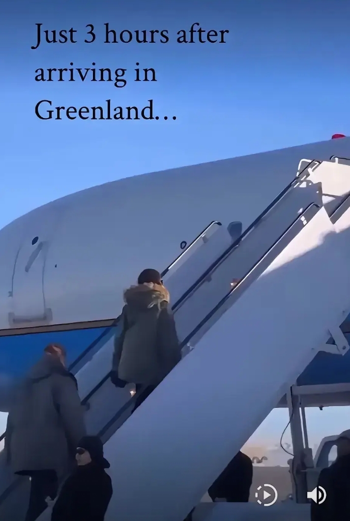 美国副总统万斯原计划在格陵兰岛访问三天！
结果三个小时就结束了行程。
这三个小时