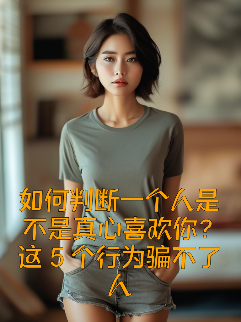如何判断一个人是不是真心喜欢你？这5个行为骗不了人