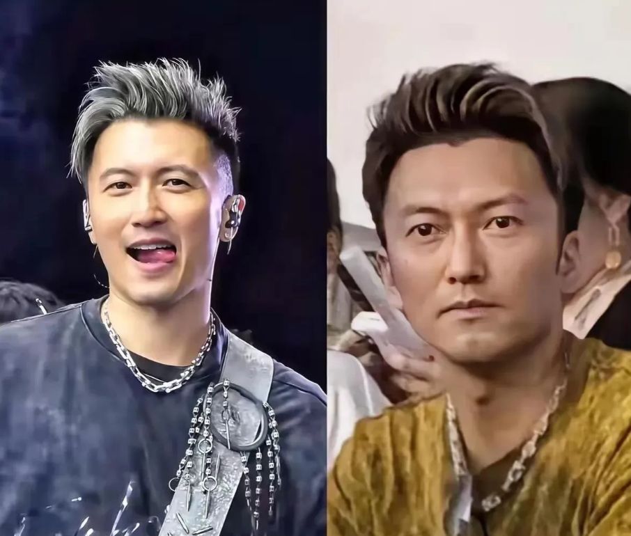 真假谢霆锋对比，我人都看傻了，这有啥区别？