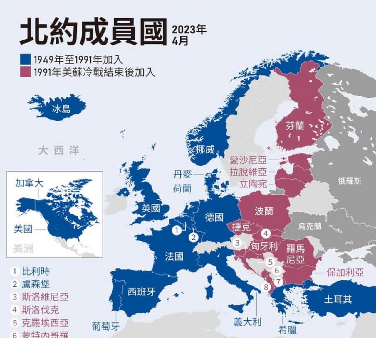 普京去年2月说打乌克兰是为「阻止北约东扩」，结果仗打一年半，北约边界线反倒往莫斯
