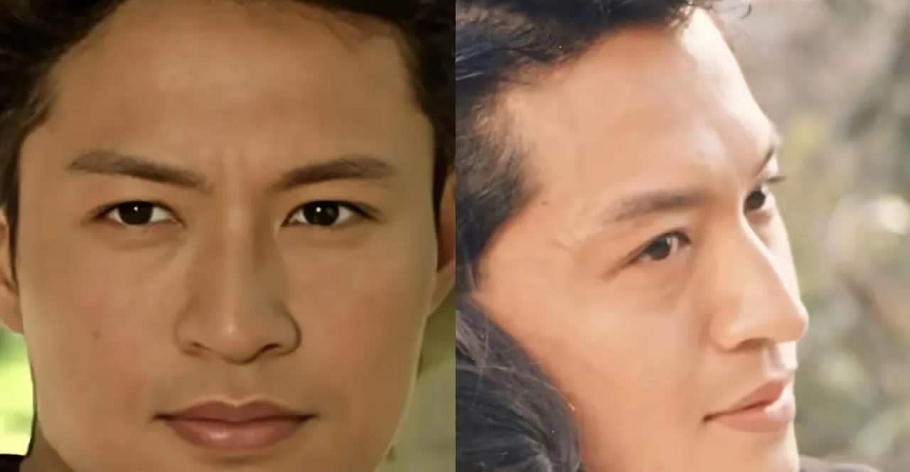 男人丑不丑，鼻子说了算？看马景涛就知道！琼瑶认证的帅鼻，儿子直接“保送”小帅哥！