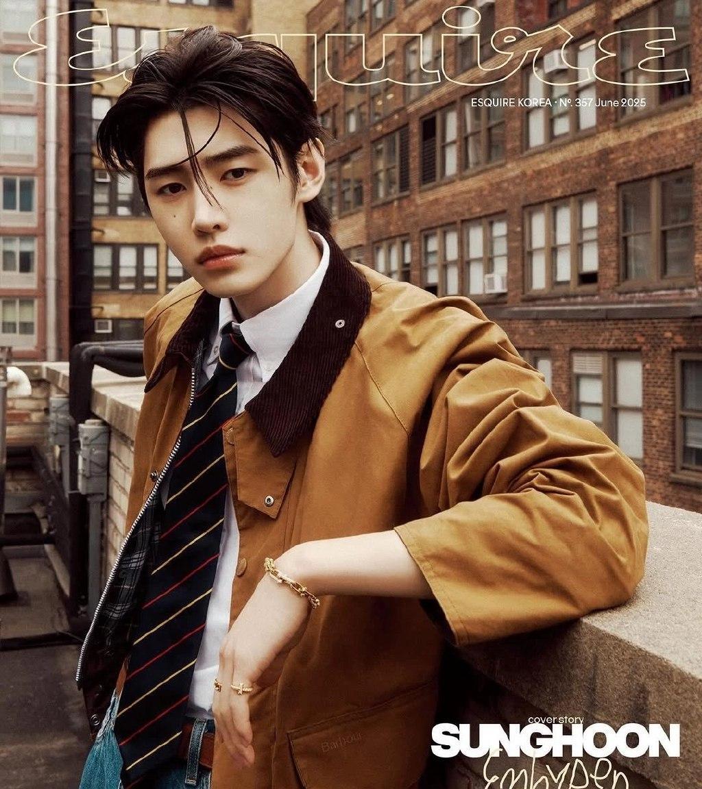 ENHYPEN的Jake和Sunghoon为《Esquire Korea》和 T
