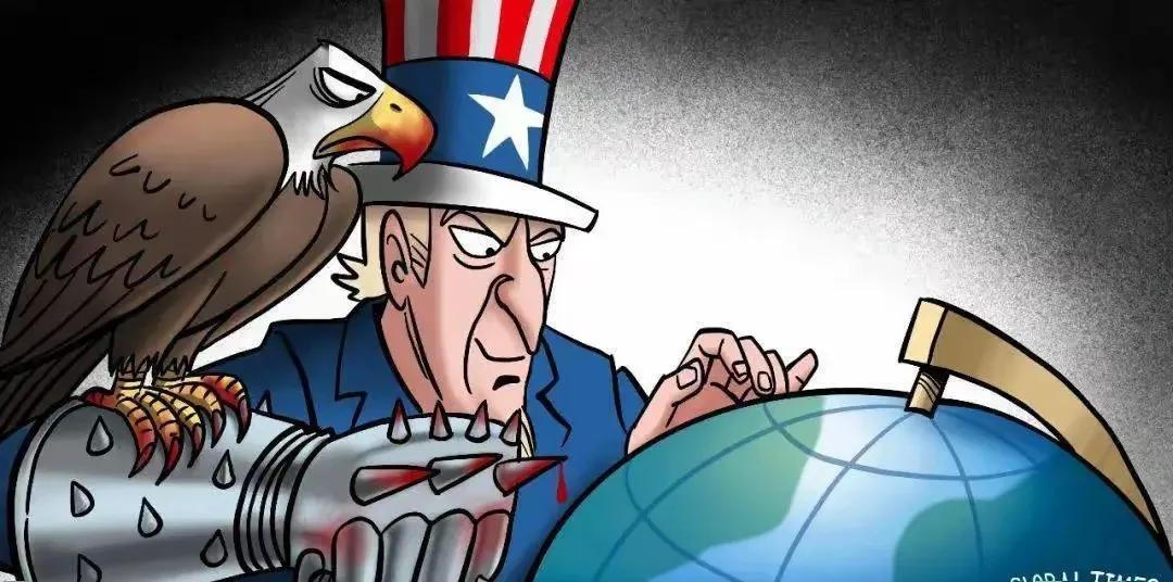 美国就像个到处惹事的爹，而联合国更像个替老爹闯祸买单的唯唯诺诺的儿子！