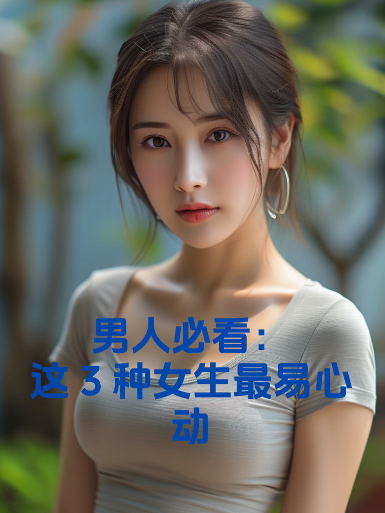 男人必看：这3种女生最易心动