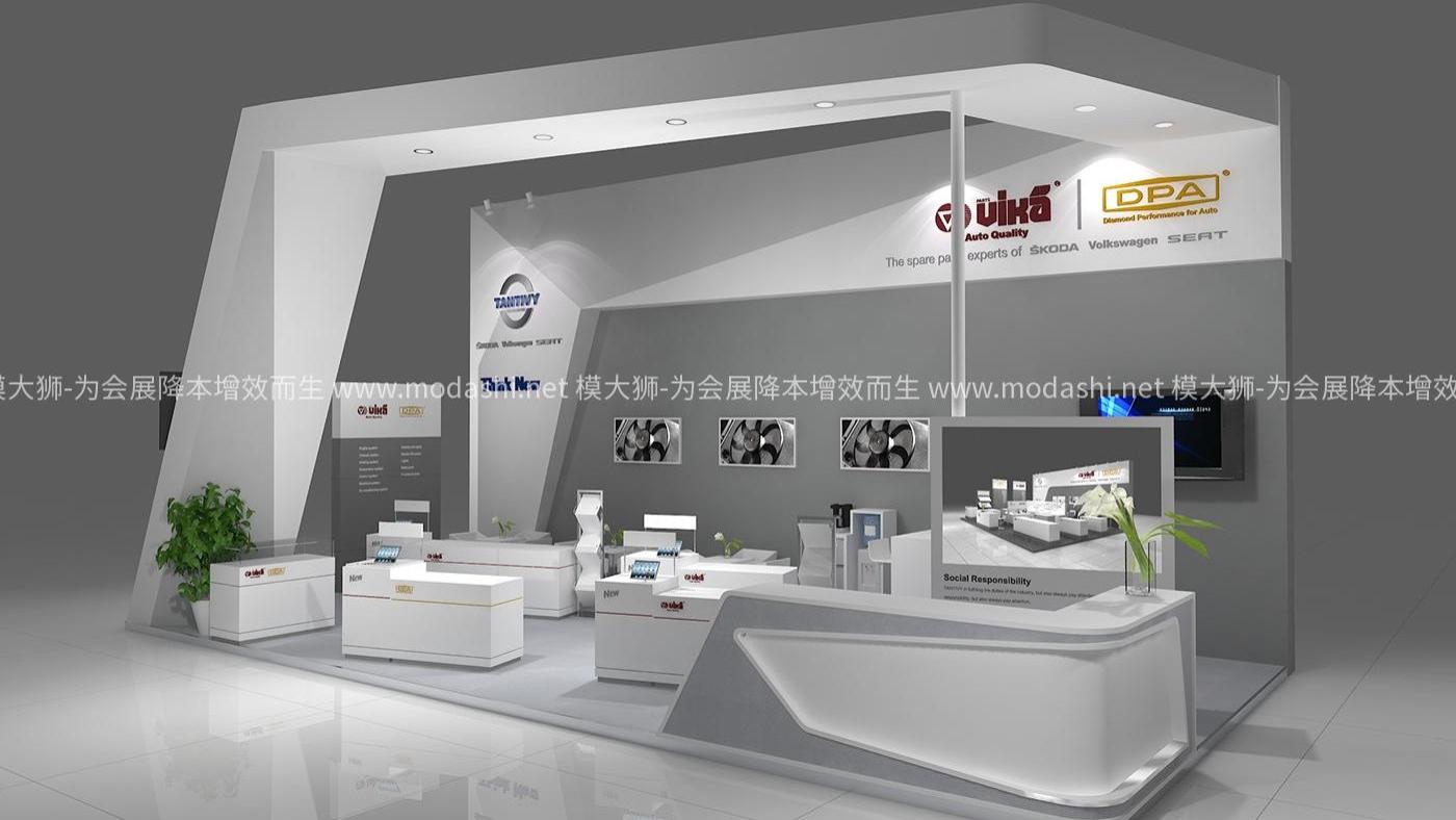 展台3d模型很少文件很大怎么回事怎么解决？---模大狮模型网